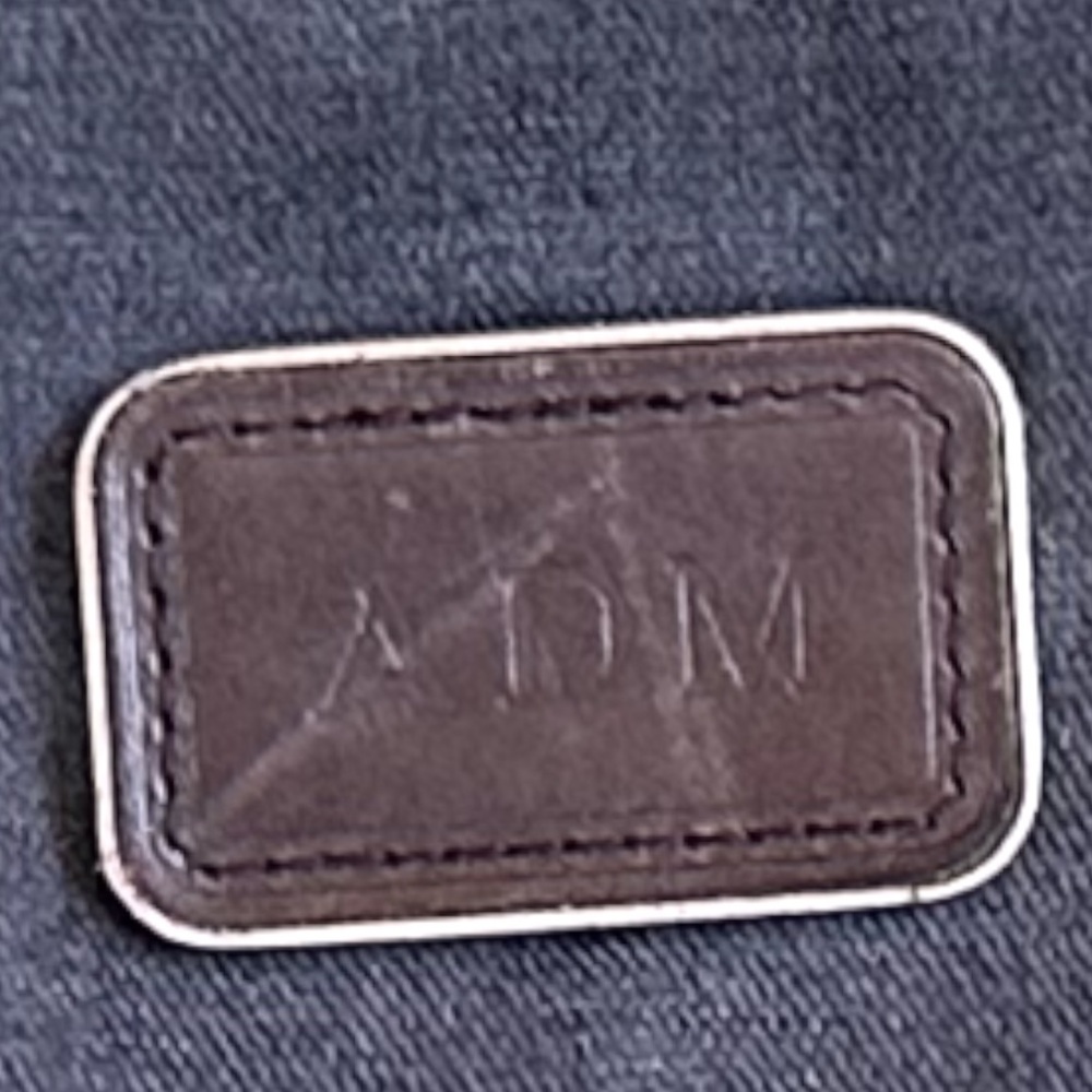 Tumi Alpha Bravo Yuma Slim Brief - Anthracite/Brown Leather - Picture 16 of 16